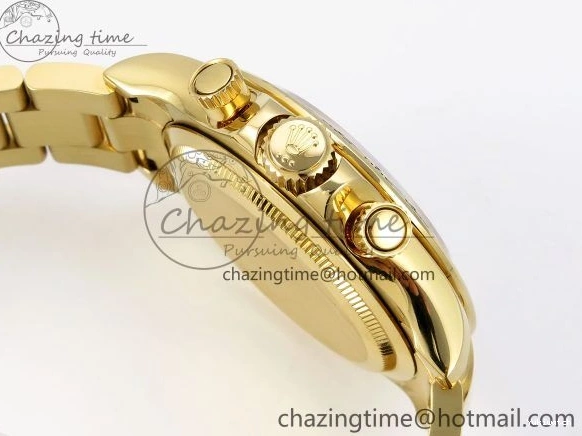 Dial 1:1 V5 White 126508 Best YG Edition SH4131 Daytona on QF Braclet 0902